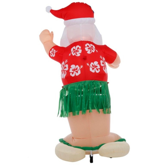 Home Accents Holiday Holiday 6 Ft Dancing Hula Santa Led Christmas